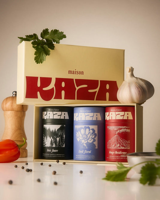 Coffret Découverte – 3 Mélanges d'épices signature