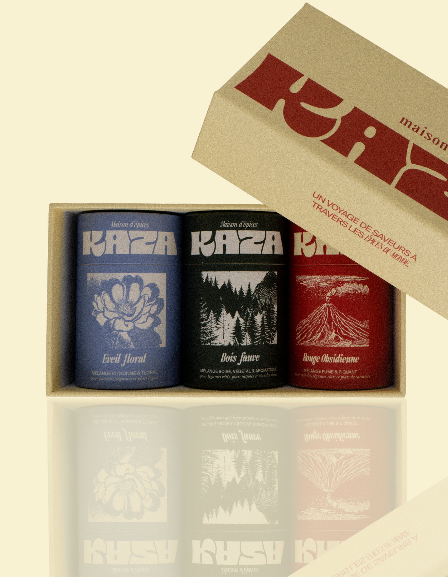 Coffret Découverte – 3 Mélanges d'épices signature