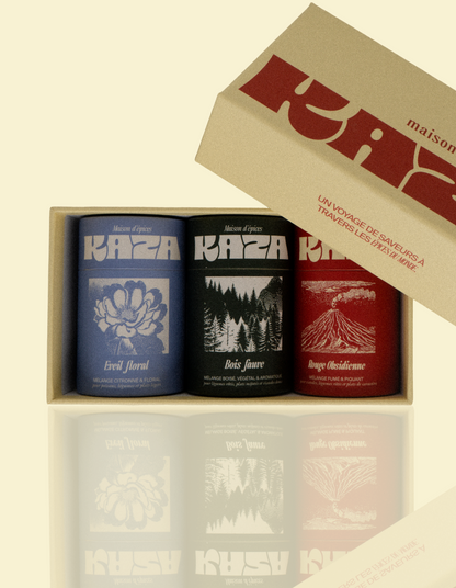 Coffret Découverte – 3 Mélanges d'épices signature