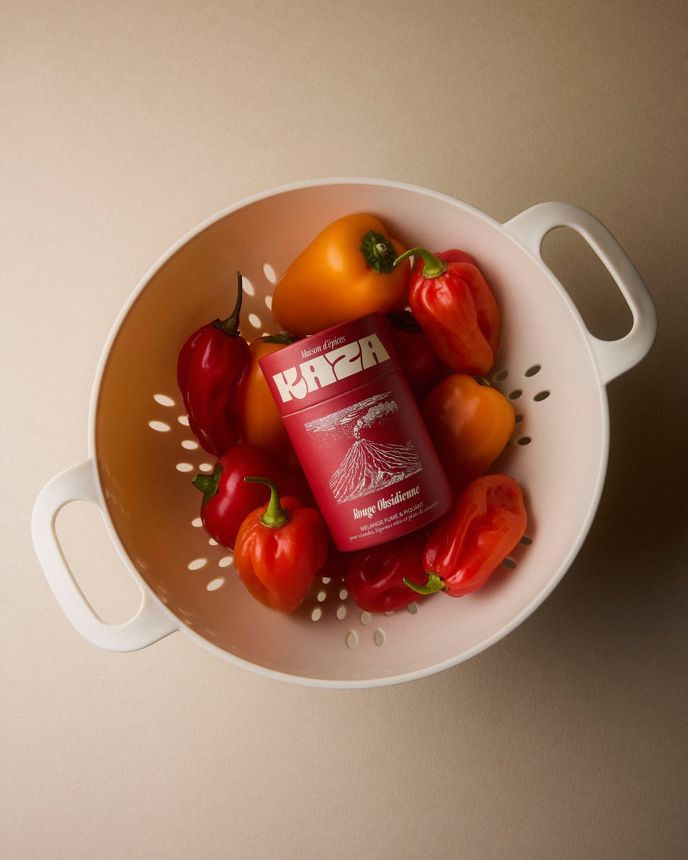 Rouge Obsidienne - Mélange d'épices fumée & piquant